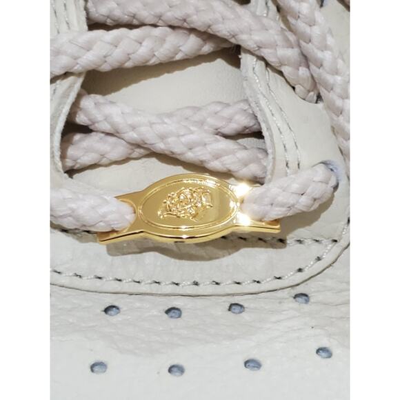 Nike Air Force 1 Premium Goods Women’s 8 Cream Beaded Swoosh DV2957‑200 - Picture 4 of 11